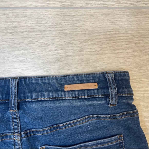 Soft Surroundings Supremely Soft Relaxed Pull On Blue Jean Pants Women’s Size M - Picture 5 of 13